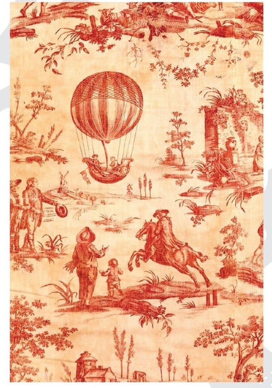 Red Toile